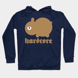 Funny Hardcore Bunny Hoodie